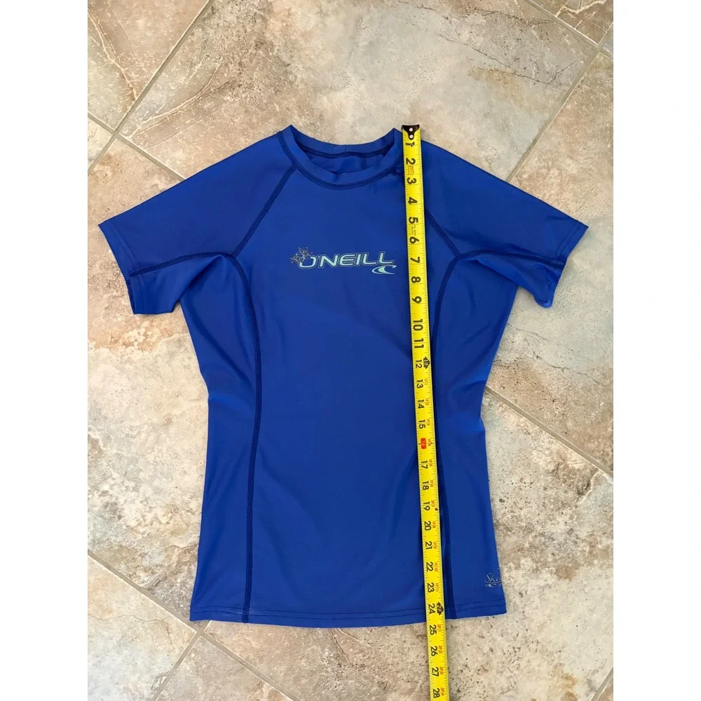 O'Neill Rash Guard Short Sleeve Women's Medium Swim Surf UPF 50 Sun Protection